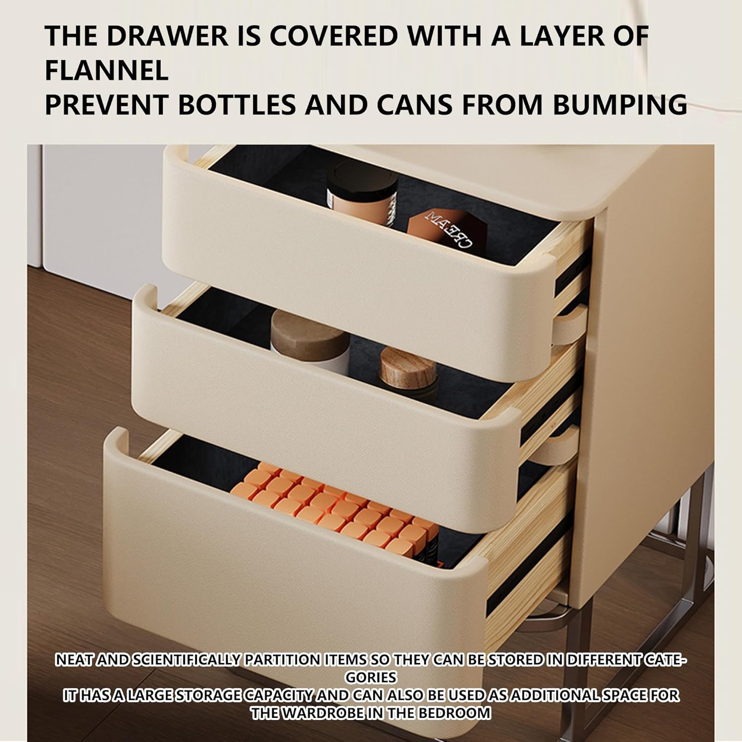 FUKEFUZ ドレッサー化粧台、ドレッサー、テーブルドレッサー